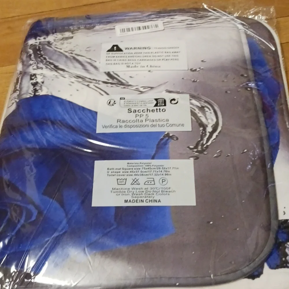 Brand new floor mat toilet seat cover